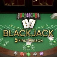 First Person Blackjack game screenshot